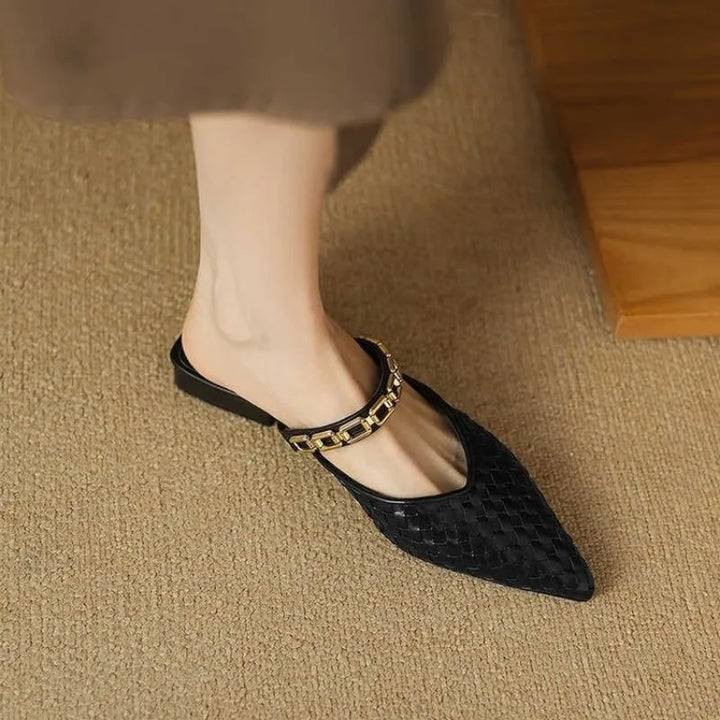 Dayanara | Pointed-Toe Mules