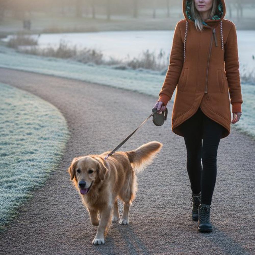 Gwyneth – Longline Hooded Zip-Up Jacket