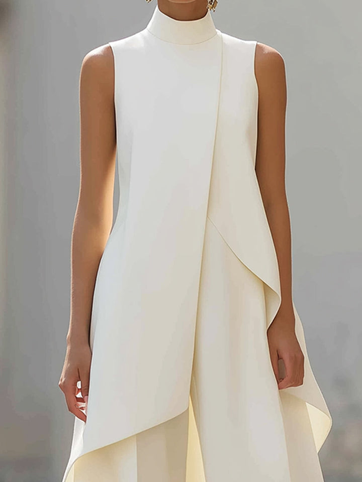 Tabitha – Asymmetric Panel Wide-Leg Set