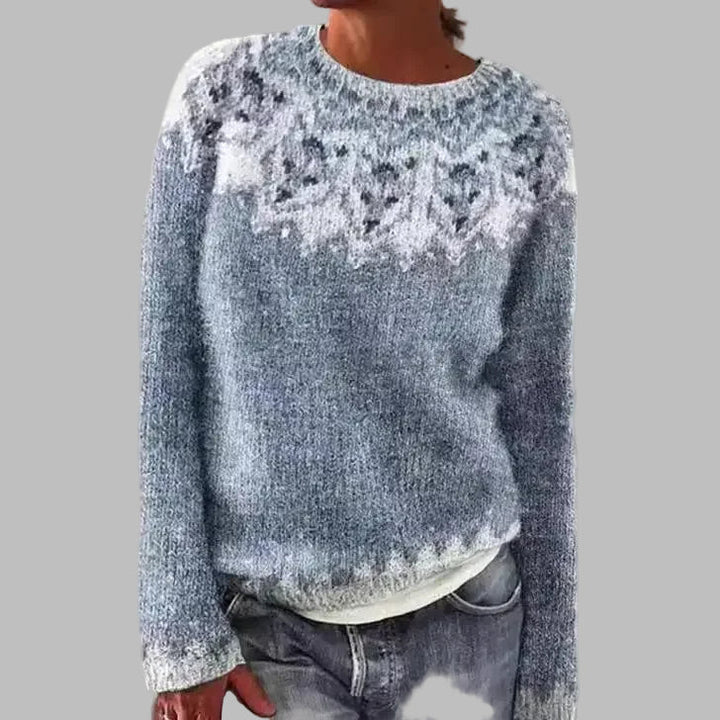 Arabella – Icelandic Fair Isle Knit Jumper