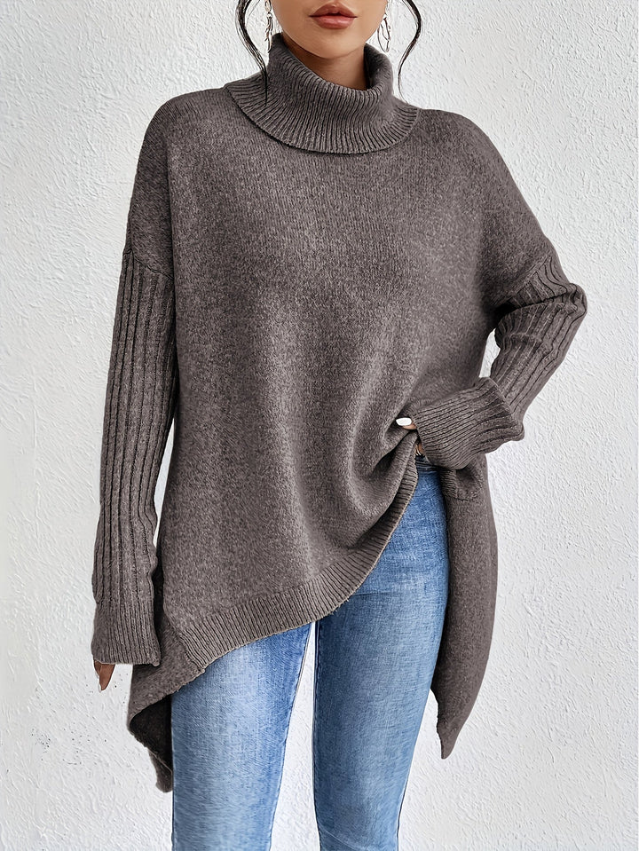 Ceridwen – Turtleneck Oversized Casual Jumper
