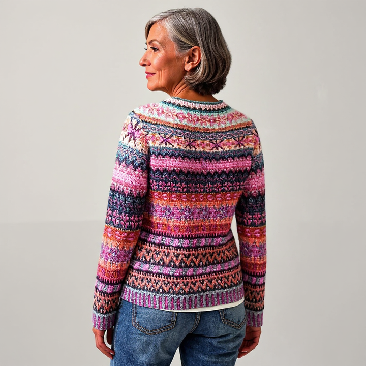 Cecily – Striped Knit Jumper