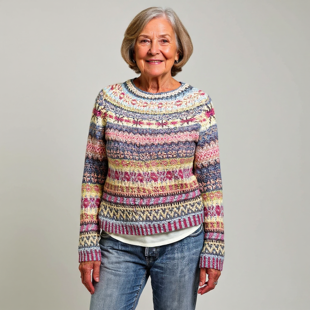Helen – Fair Isle Knit Jumper