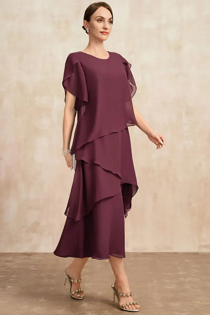 Texas | Layered Chiffon Trousers Set