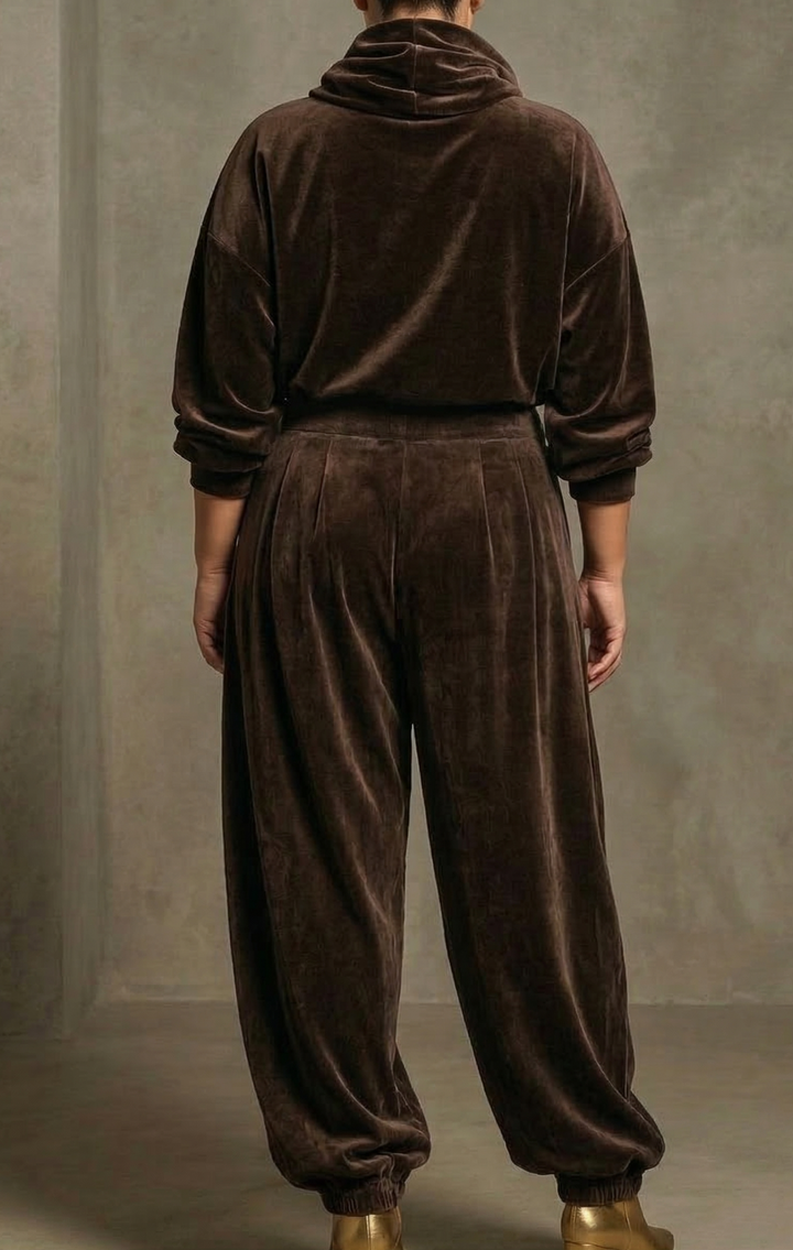 Maggie | Velvet Hoodie and Trousers Set