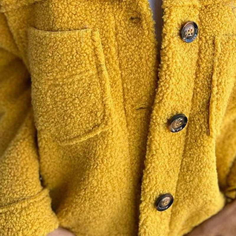 Bethan – Cosy Teddy Fleece Jacket