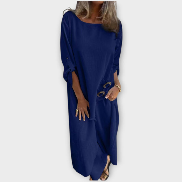 Georgiana – Relaxed Linen-Look Two-Piece Set