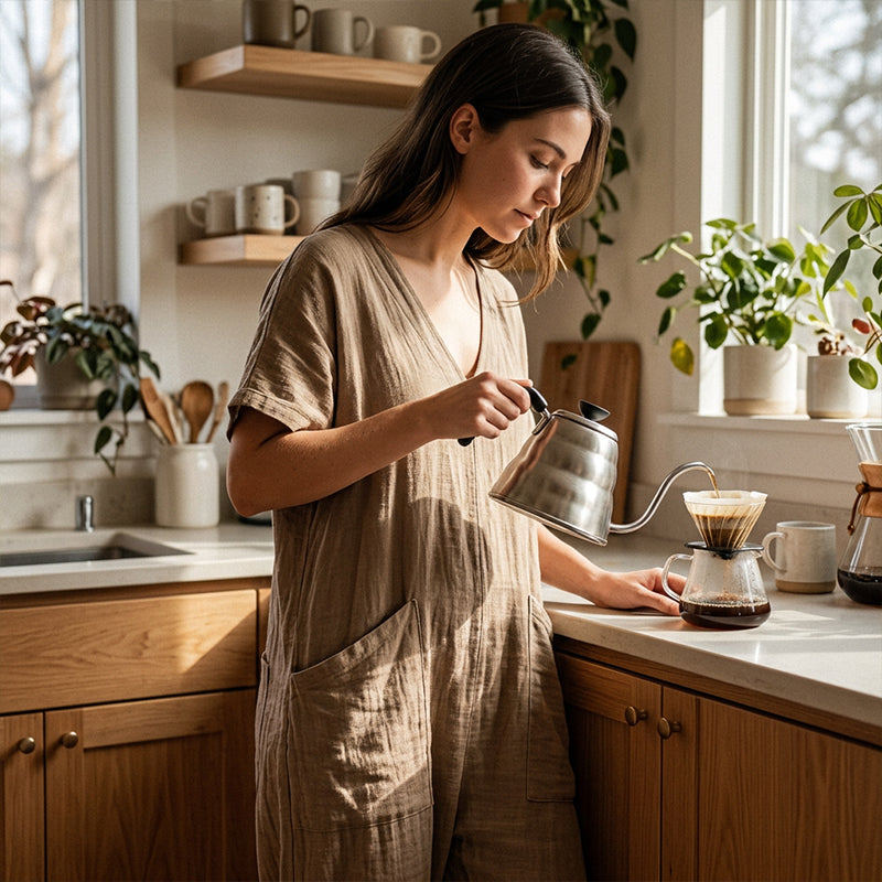 Freda – Relaxed Everyday Woven Jumpsuit