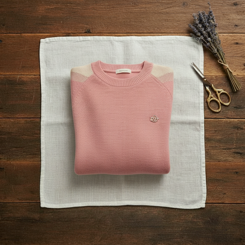 Jennifer – Contrast Sleeve Knit Jumper